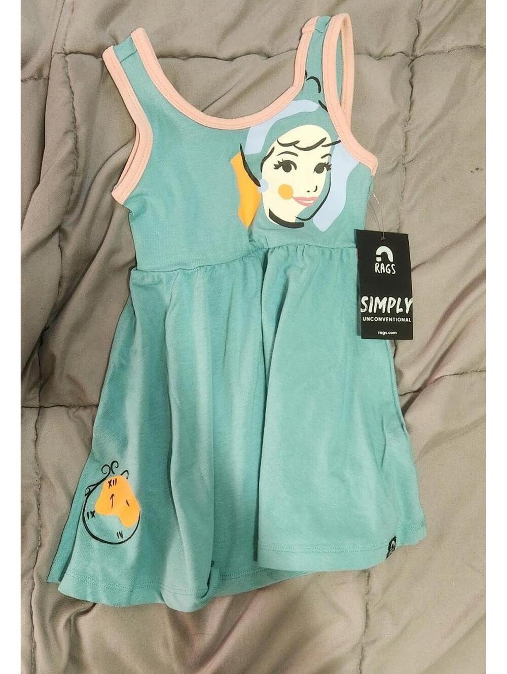 2t Cinderella rags dress